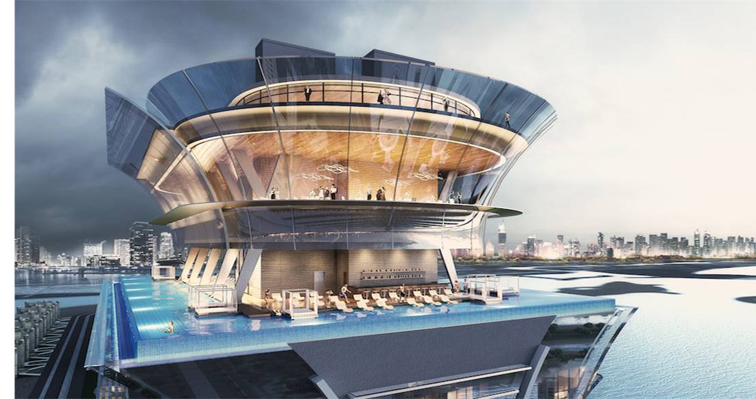Project is an impressive 52 storey hotel and residential complex, comprising of 502 luxury residences and a five-star, including a rooftop infinity pool, restaurant and viewing deck. Uninterrupted, panoramic views Iconic Landmarks of UAE such as Palm Jumeirah, the Arabian Gulf and the Dubai skyline.